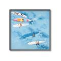 Picture of Surfboarders I  _GroupedProduct_Square_Canvas_Framed_