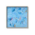 Picture of Surfboarders II  _GroupedProduct_Square_Canvas_Framed_