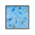 Picture of Surfboarders II  _GroupedProduct_Square_Canvas_Framed_