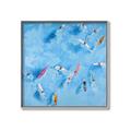 Picture of Surfboarders II  _GroupedProduct_Square_Canvas_Framed_