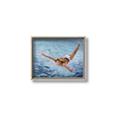 Picture of In water _GroupedProduct_Rectangle_Landscape_Canvas_Framed_