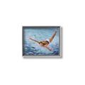 Picture of In water _GroupedProduct_Rectangle_Landscape_Canvas_Framed_