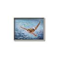 Picture of In water _GroupedProduct_Rectangle_Landscape_Canvas_Framed_