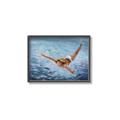 Picture of In water _GroupedProduct_Rectangle_Landscape_Canvas_Framed_