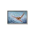 Picture of In water _GroupedProduct_Rectangle_Landscape_Canvas_Framed_