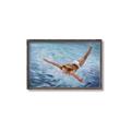 Picture of In water _GroupedProduct_Rectangle_Landscape_Canvas_Framed_