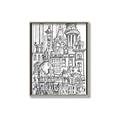 Picture of City Sketch I _GroupedProduct_Rectangle_Portrait_Canvas_Framed_