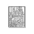 Picture of City Sketch I _GroupedProduct_Rectangle_Portrait_Canvas_Framed_