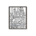 Picture of City Sketch I _GroupedProduct_Rectangle_Portrait_Canvas_Framed_
