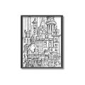 Picture of City Sketch I _GroupedProduct_Rectangle_Portrait_Canvas_Framed_