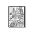 Picture of City Sketch I _GroupedProduct_Rectangle_Portrait_Canvas_Framed_