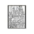 Picture of City Sketch I _GroupedProduct_Rectangle_Portrait_Canvas_Framed_