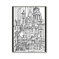 Picture of City Sketch I _GroupedProduct_Rectangle_Portrait_Canvas_Framed_