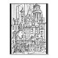 Picture of City Sketch I _GroupedProduct_Rectangle_Portrait_Canvas_Framed_