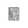 Picture of City Sketch II _GroupedProduct_Rectangle_Portrait_Canvas_Framed_