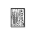 Picture of City Sketch II _GroupedProduct_Rectangle_Portrait_Canvas_Framed_