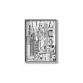 Picture of City Sketch II _GroupedProduct_Rectangle_Portrait_Canvas_Framed_