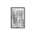 Picture of City Sketch II _GroupedProduct_Rectangle_Portrait_Canvas_Framed_