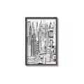 Picture of City Sketch II _GroupedProduct_Rectangle_Portrait_Canvas_Framed_