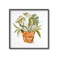 Picture of Palm Plant _GroupedProduct_Square_Canvas_Framed_