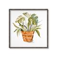 Picture of Palm Plant _GroupedProduct_Square_Canvas_Framed_