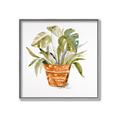 Picture of Palm Plant _GroupedProduct_Square_Canvas_Framed_