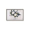 Picture of White Roses _GroupedProduct_Rectangle_Landscape_Canvas_Framed_