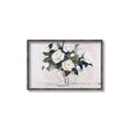 Picture of White Roses _GroupedProduct_Rectangle_Landscape_Canvas_Framed_