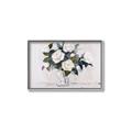Picture of White Roses _GroupedProduct_Rectangle_Landscape_Canvas_Framed_