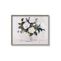 Picture of White Roses _GroupedProduct_Rectangle_Landscape_Canvas_Framed_