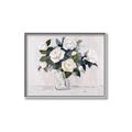 Picture of White Roses _GroupedProduct_Rectangle_Landscape_Canvas_Framed_