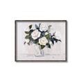 Picture of White Roses _GroupedProduct_Rectangle_Landscape_Canvas_Framed_