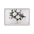 Picture of White Roses _GroupedProduct_Rectangle_Landscape_Canvas_Framed_