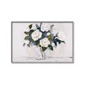 Picture of White Roses _GroupedProduct_Rectangle_Landscape_Canvas_Framed_