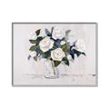 Picture of White Roses _GroupedProduct_Rectangle_Landscape_Canvas_Framed_