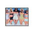 Picture of Beach Babes _GroupedProduct_Rectangle_Landscape_Canvas_Framed_
