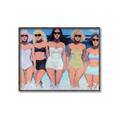 Picture of Beach Babes _GroupedProduct_Rectangle_Landscape_Canvas_Framed_