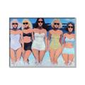 Picture of Beach Babes _GroupedProduct_Rectangle_Landscape_Canvas_Framed_