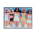 Picture of Beach Babes _GroupedProduct_Rectangle_Landscape_Canvas_Framed_