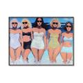 Picture of Beach Babes _GroupedProduct_Rectangle_Landscape_Canvas_Framed_