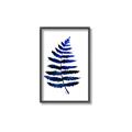 Picture of Indigo Fern  _GroupedProduct_Rectangle_Portrait_Canvas_Framed_