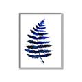 Picture of Indigo Fern  _GroupedProduct_Rectangle_Portrait_Canvas_Framed_