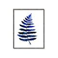 Picture of Indigo Fern  _GroupedProduct_Rectangle_Portrait_Canvas_Framed_