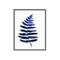 Picture of Indigo Fern  _GroupedProduct_Rectangle_Portrait_Canvas_Framed_