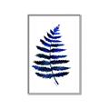 Picture of Indigo Fern  _GroupedProduct_Rectangle_Portrait_Canvas_Framed_