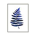 Picture of Indigo Fern  _GroupedProduct_Rectangle_Portrait_Canvas_Framed_