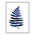 Picture of Indigo Fern  _GroupedProduct_Rectangle_Portrait_Canvas_Framed_