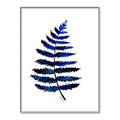Picture of Indigo Fern  _GroupedProduct_Rectangle_Portrait_Canvas_Framed_