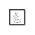 Picture of Intertwined I  _GroupedProduct_Square_Canvas_Framed_