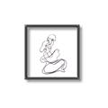 Picture of Intertwined I  _GroupedProduct_Square_Canvas_Framed_